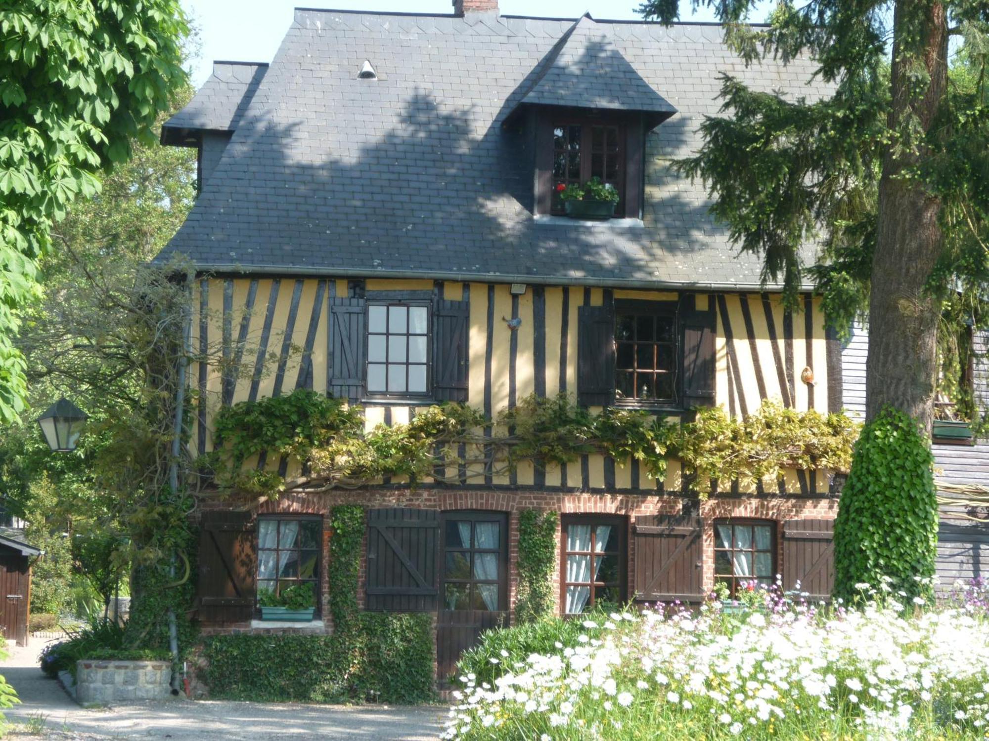 Auberge Du Val Au Cesne Saint-Clair-sur-les-Monts エクステリア 写真